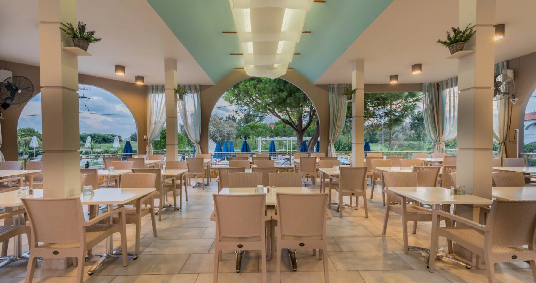Zakynthos Zante Kalamaki Hotel Denny's Inn Kalamaki- Restaurant